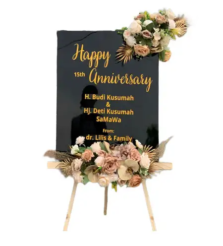 Papan Bunga Akrilik Ampang